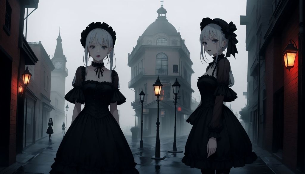 霧の中のゴシックロ○ータ少女 サンプル2ページ目