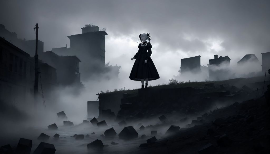霧の中のゴシックロ○ータ少女 サンプル3ページ目