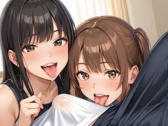 エロすぎる姉妹のおもちゃにされる日常 サンプル3ページ目