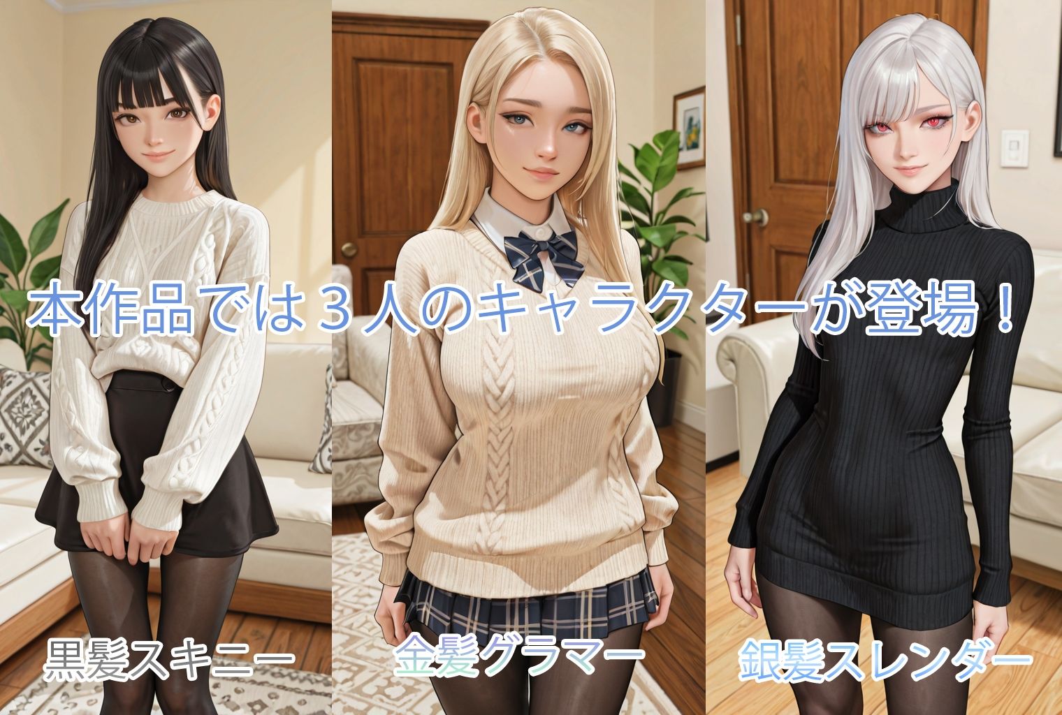 【2.5次元】パンスト足裏特化CG集 サンプル1ページ目