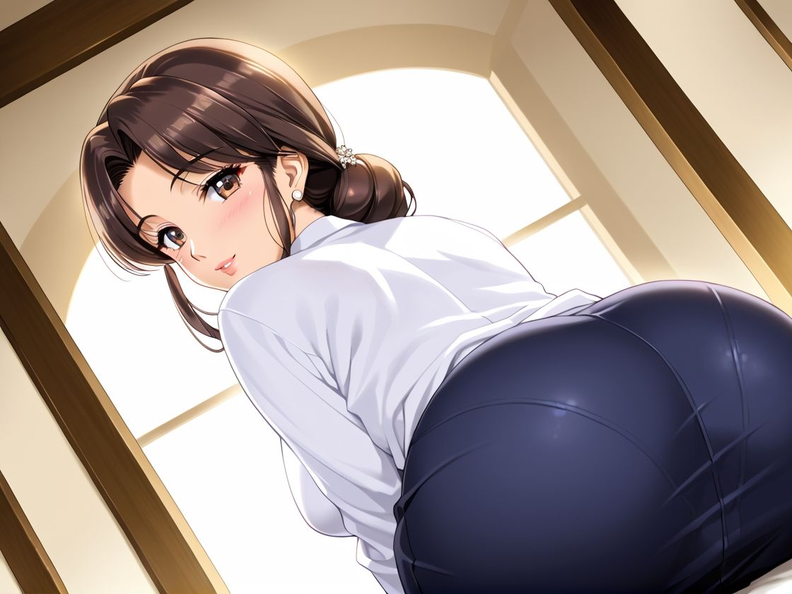 淫乱熟女〜憧れ上司と出張先で相部屋に〜 サンプル2ページ目