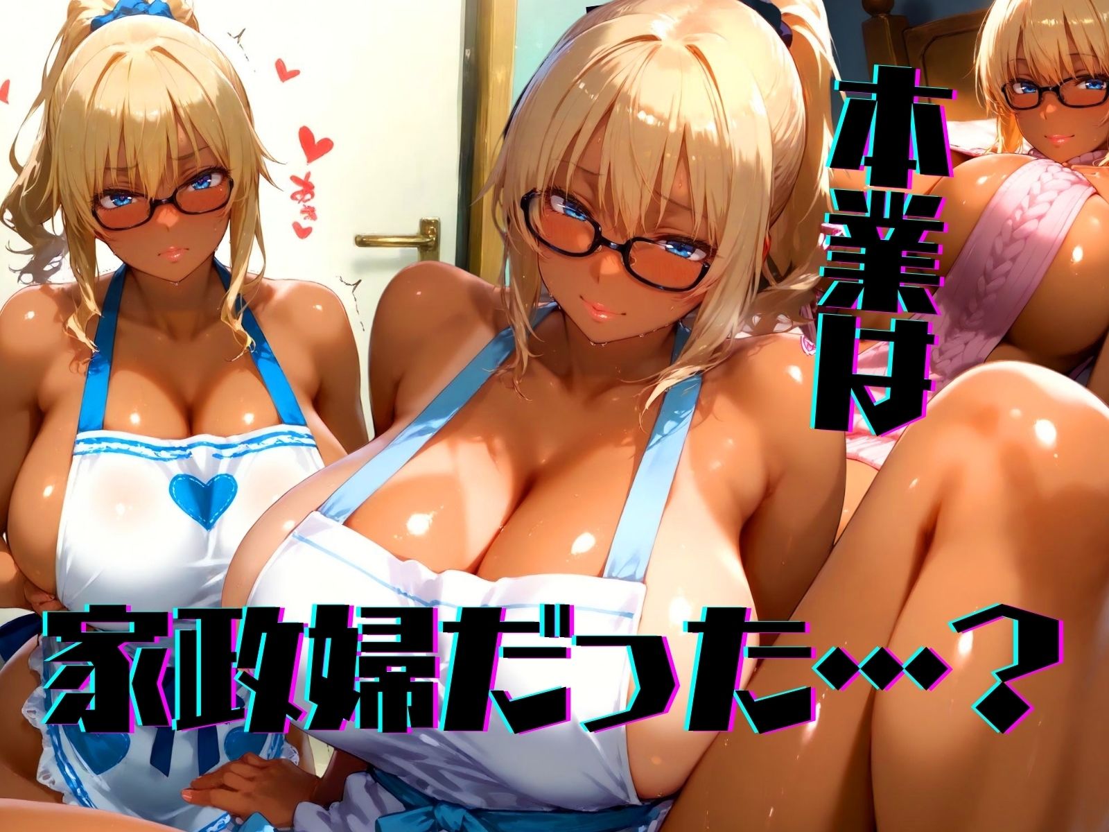 際どい下着×爆乳ギャルは破壊力∞ サンプル7ページ目