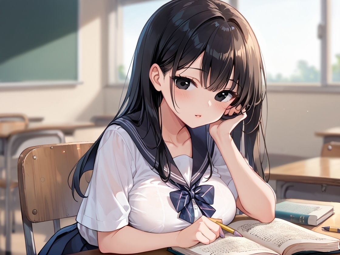 爆乳の教え子を放課後教室に呼び出してみた結果 サンプル1ページ目