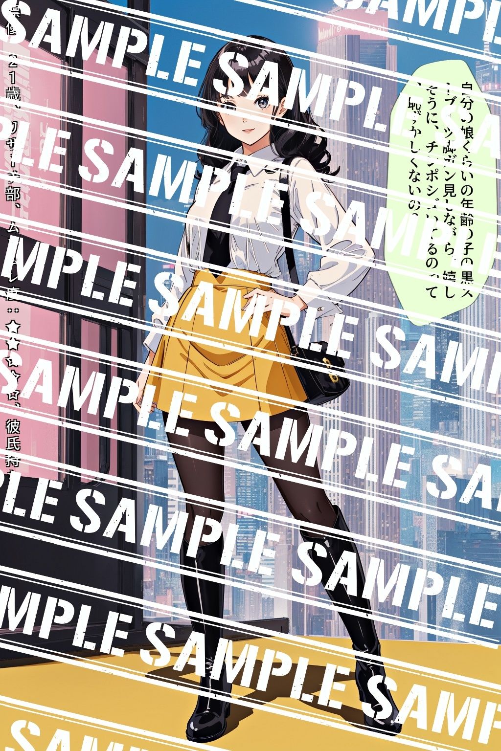 黒ストブーツ、私の脚にひざまずけ vol.1 サンプル5ページ目