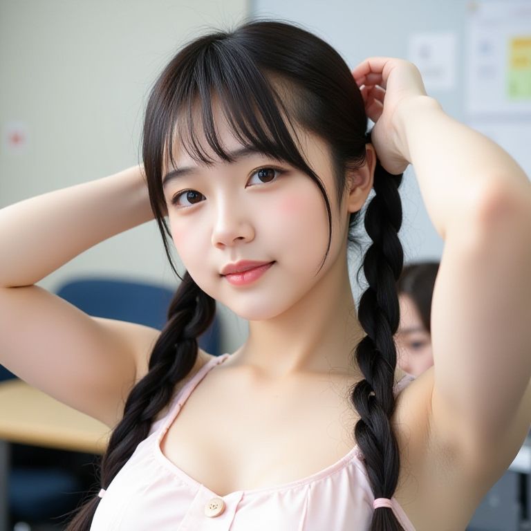 腋下特化 -AIグラビア写真集- サンプル1ページ目