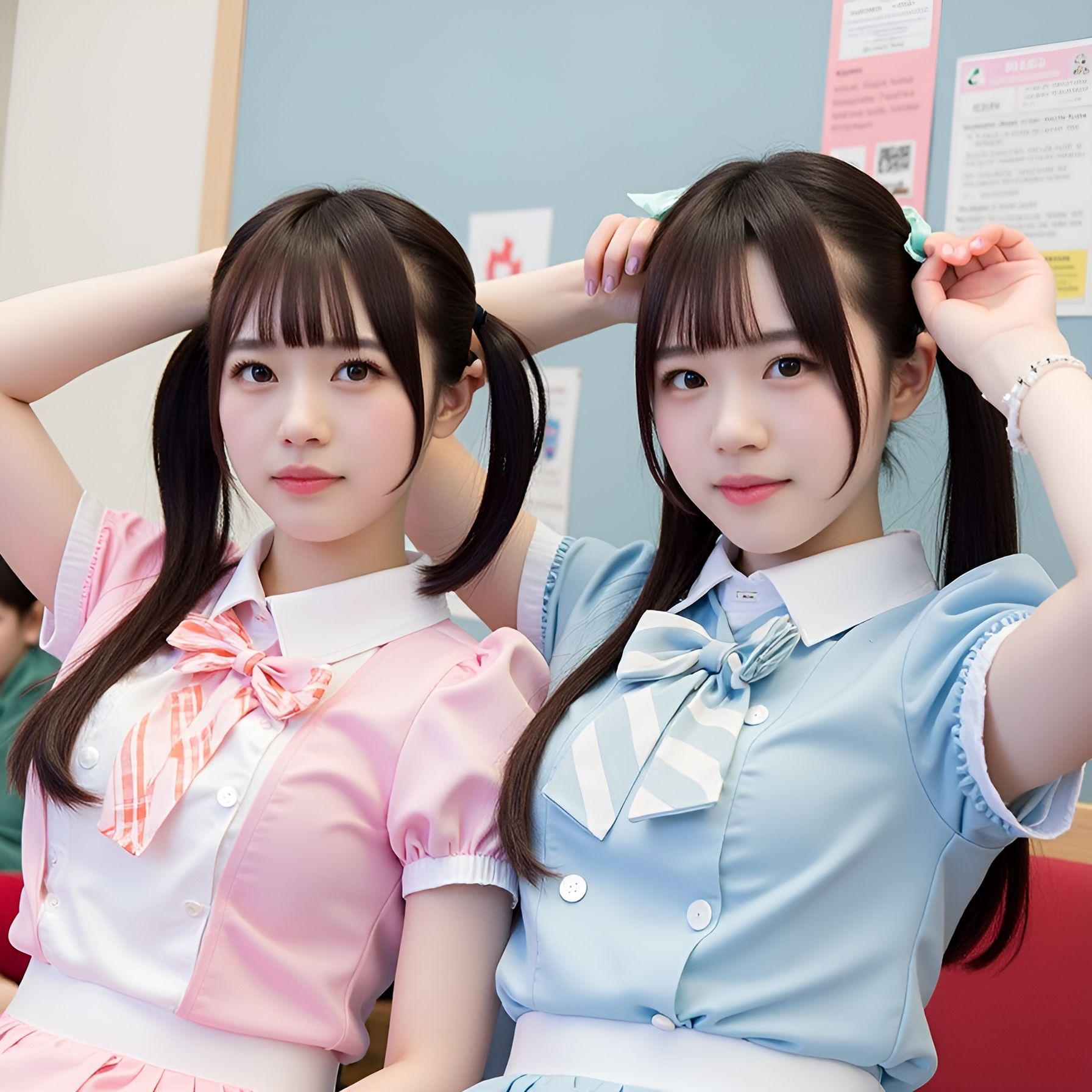 アイドル着衣特化 -AIグラビア写真集- サンプル6ページ目