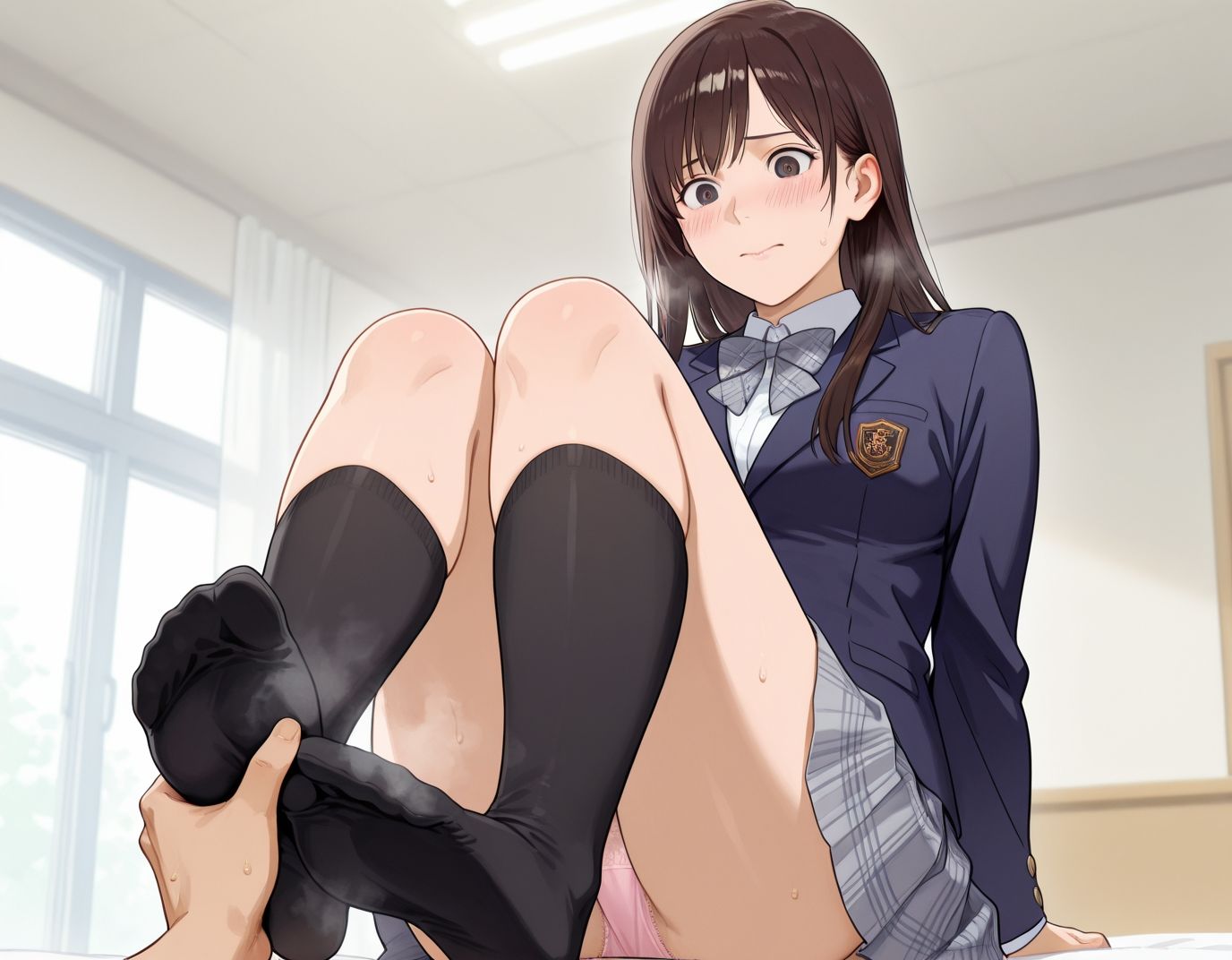 【214枚】雲田優樹菜のエロい足コキで大量射精したいっ！【オリジナル】［214 photos］ I want to ejaculate a lot with Yukina Kumota erotic footjob！ ［Original］ サンプル2ページ目
