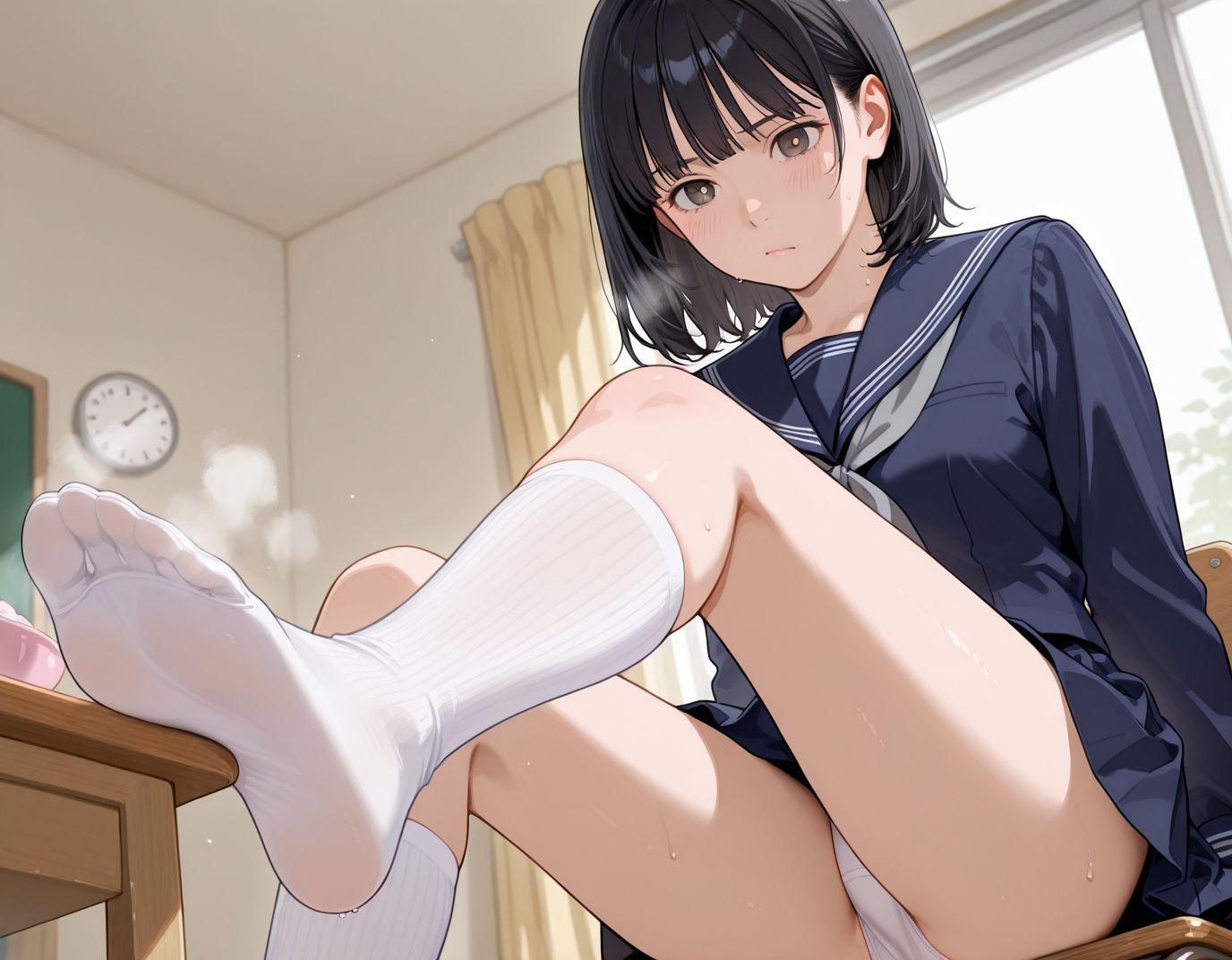 【192枚】雲田理音のエロい足コキで大量射精したいっ！【オリジナル】［192 photos］ I want to ejaculate a lot with Rion Kumota erotic footjob！ ［Original］ サンプル2ページ目