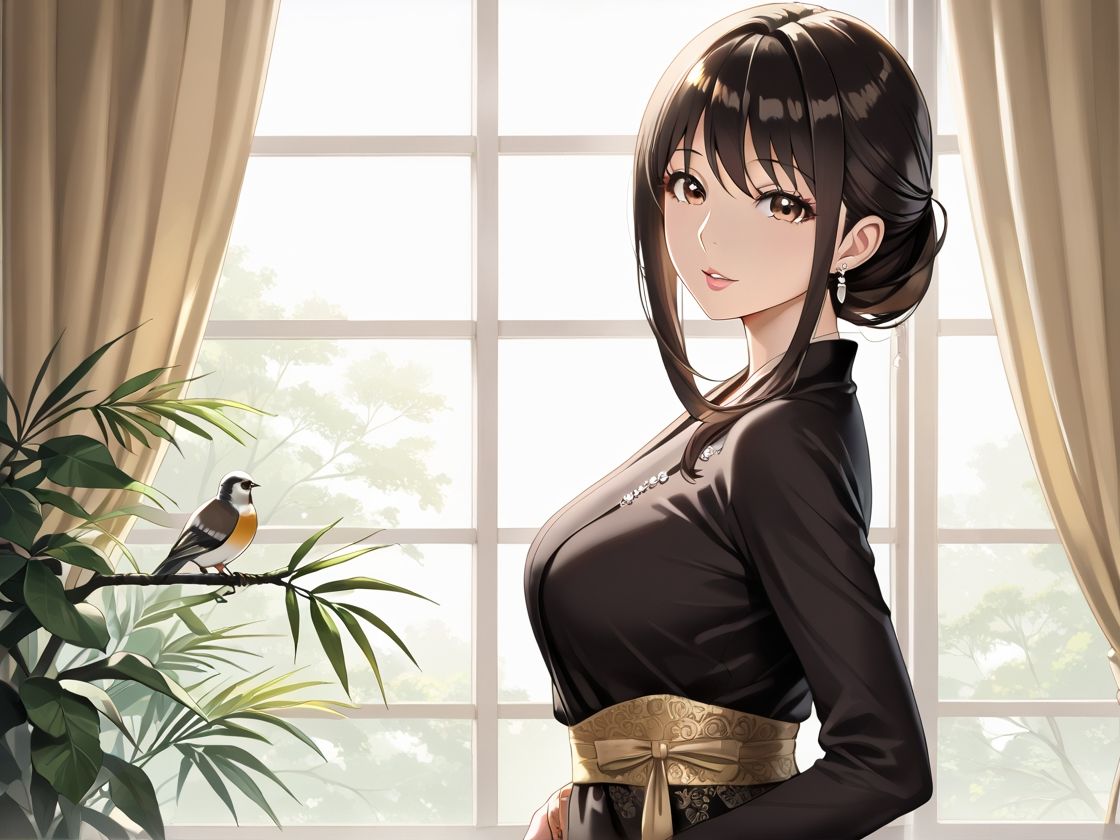 愛人契約した爆乳人妻 サンプル1ページ目