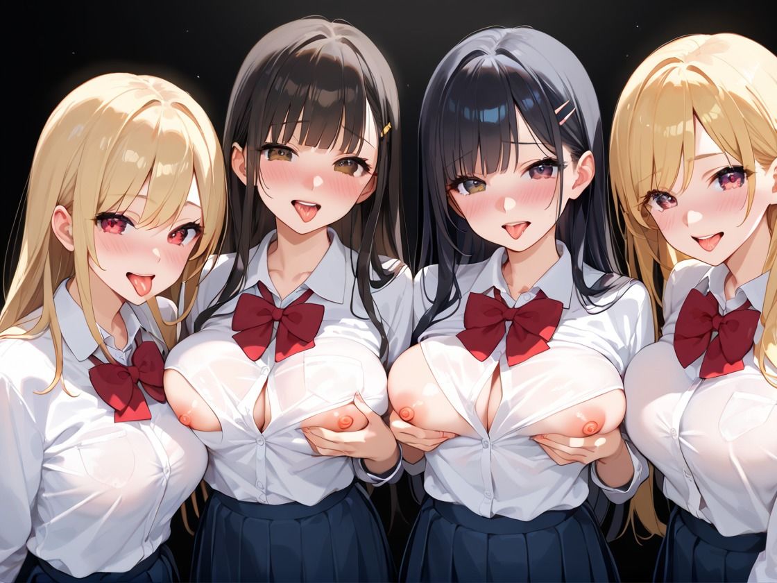 巨乳ハーレム学園 中◯し孕ませ実習編 サンプル7ページ目