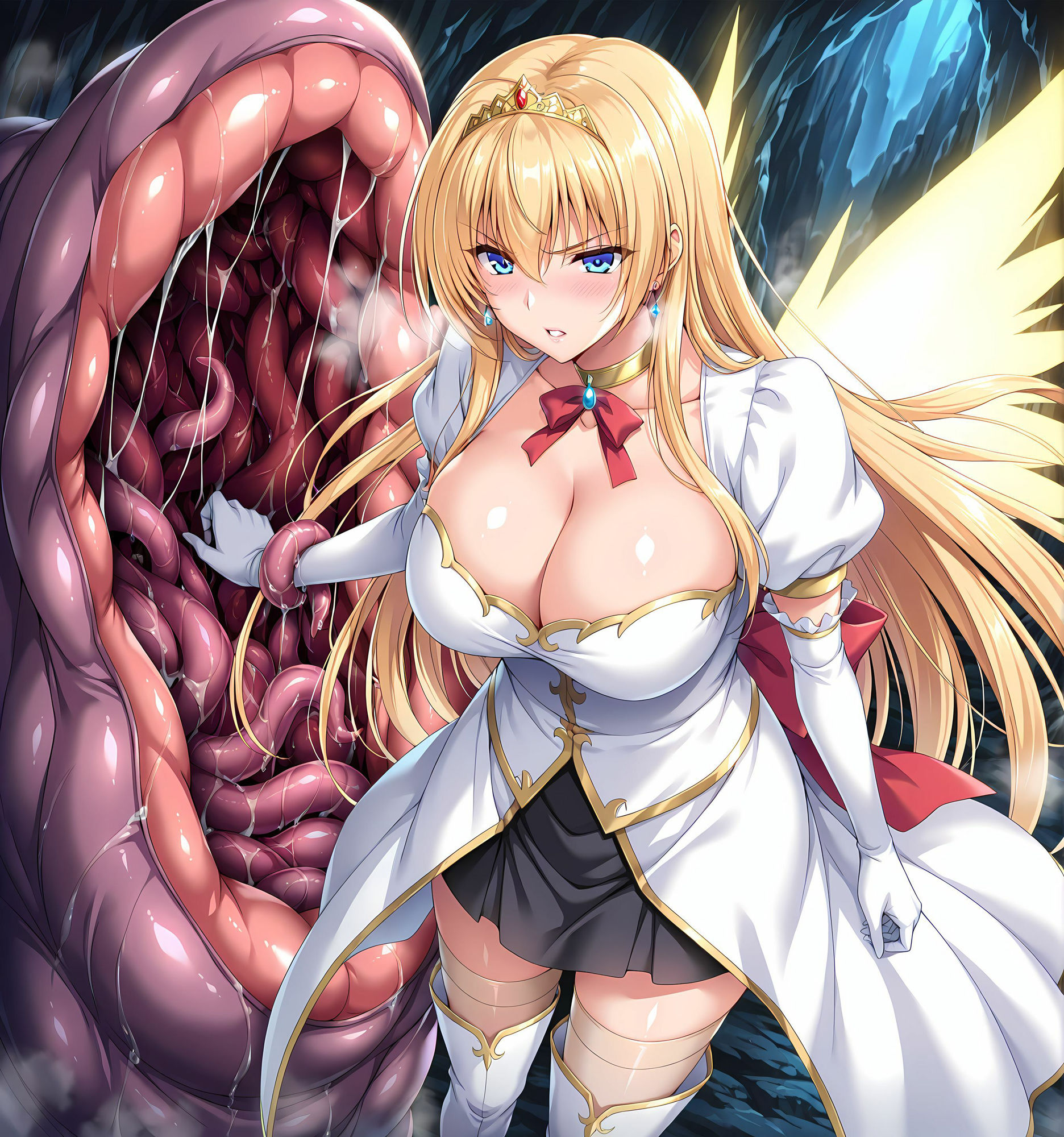 ジャンヌ洗脳丸呑み悪堕ち〜淫魔化転生〜 サンプル3ページ目