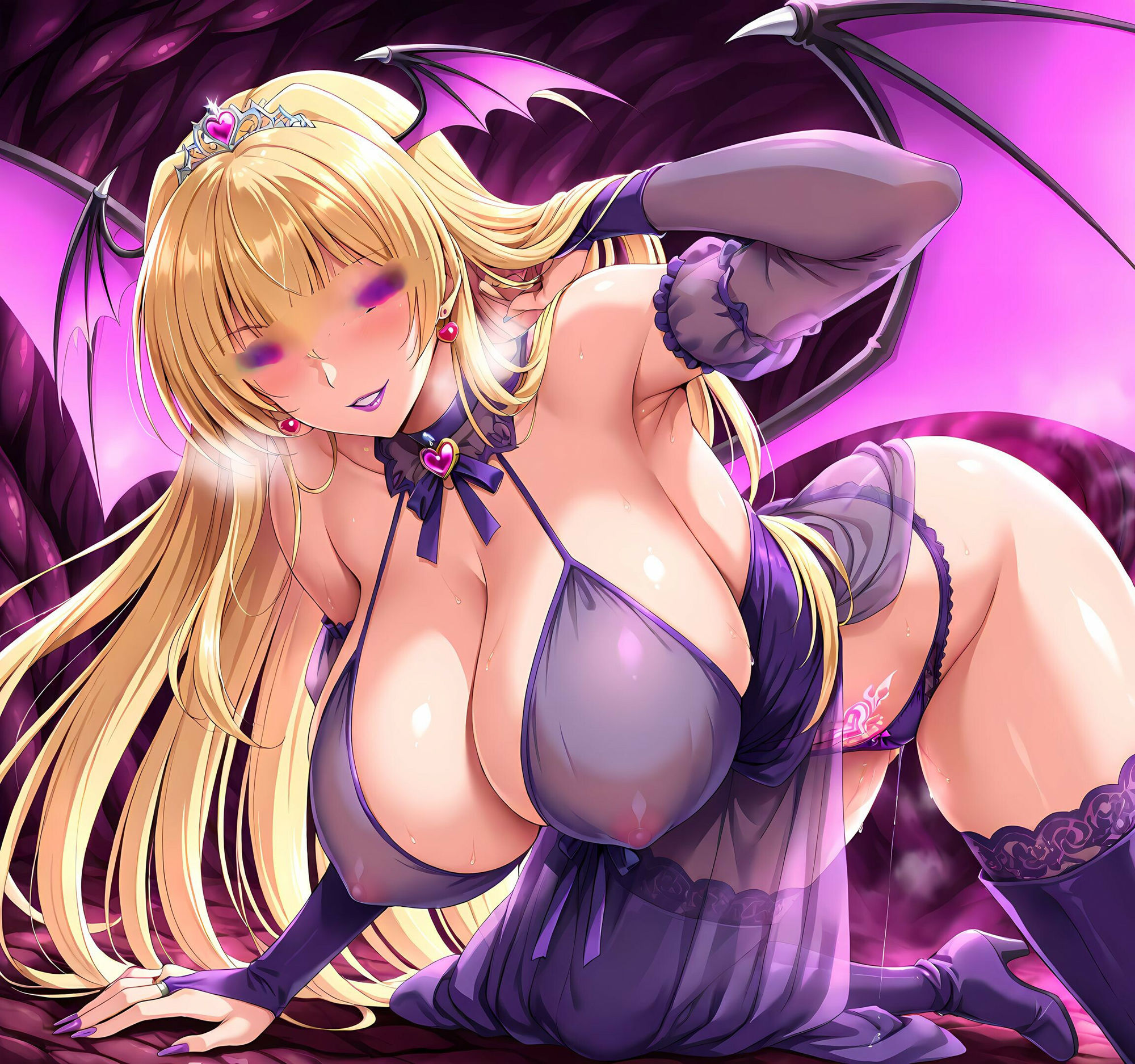 ジャンヌ洗脳丸呑み悪堕ち〜淫魔化転生〜 サンプル10ページ目