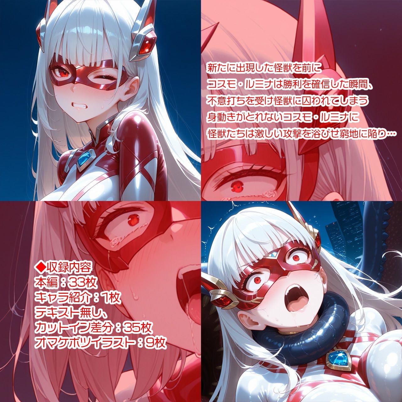 光輝戦士コスモ・ルミナ サンプル1ページ目