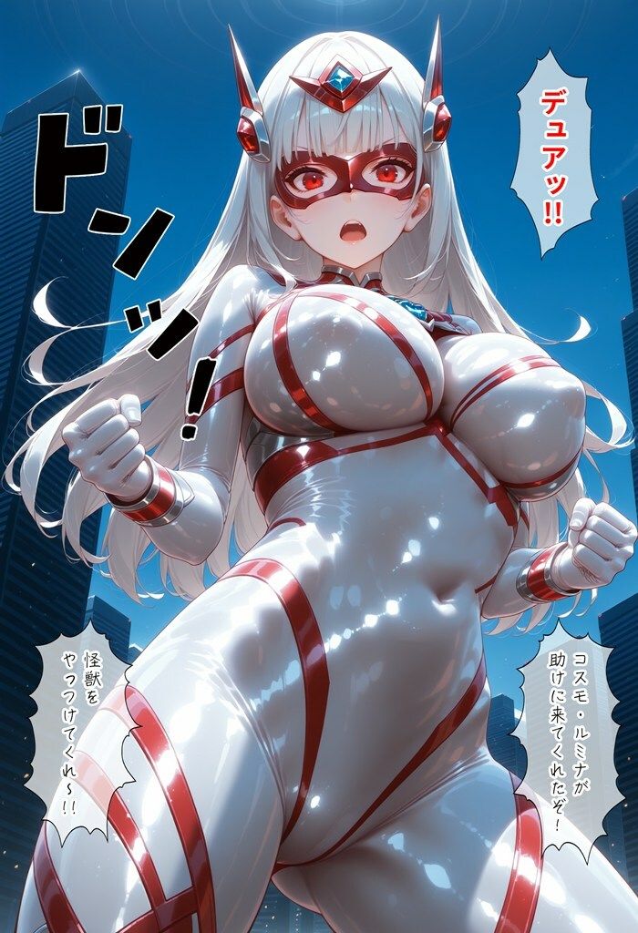 光輝戦士コスモ・ルミナ サンプル3ページ目