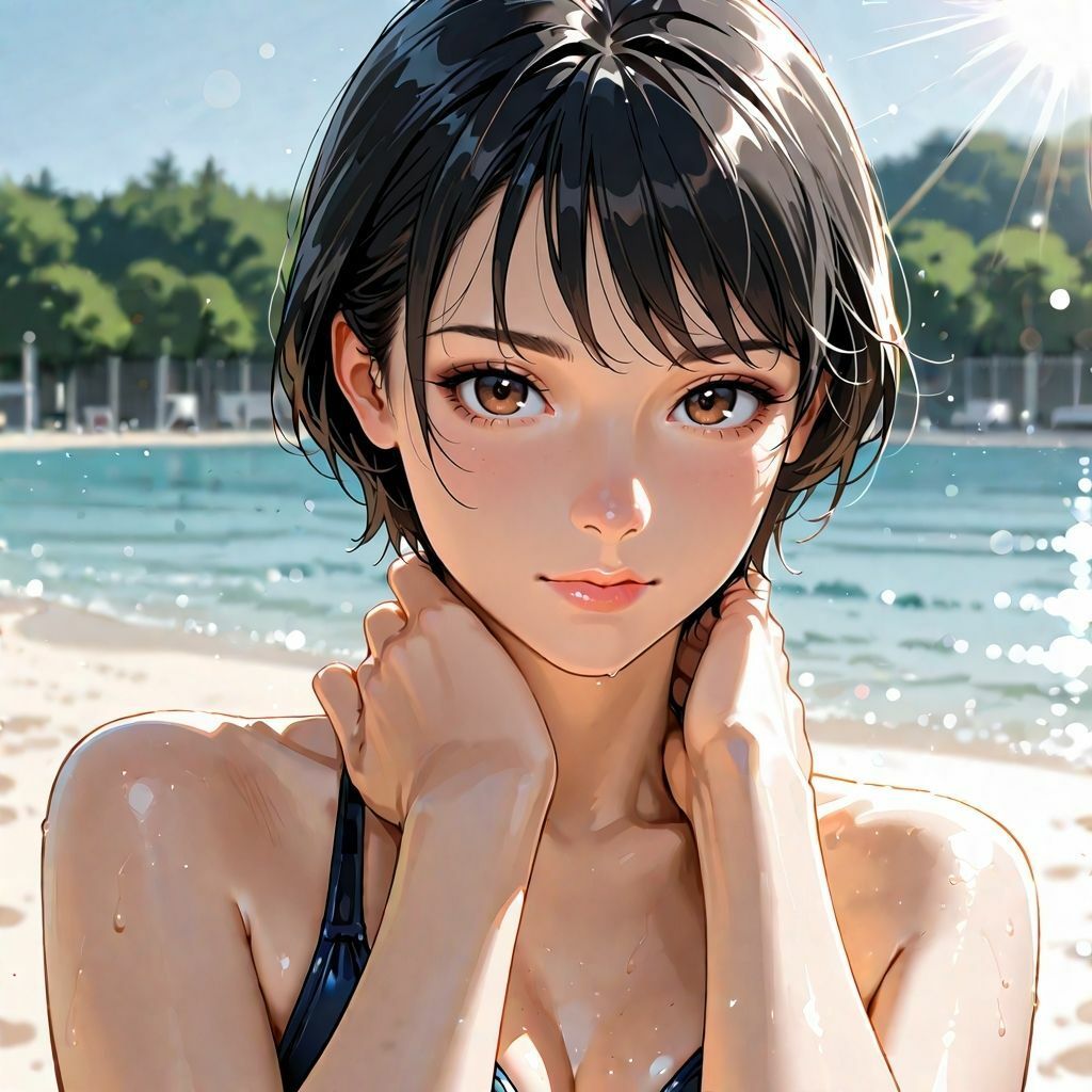 プール美女をナンパしたら痴女だった件 サンプル5ページ目