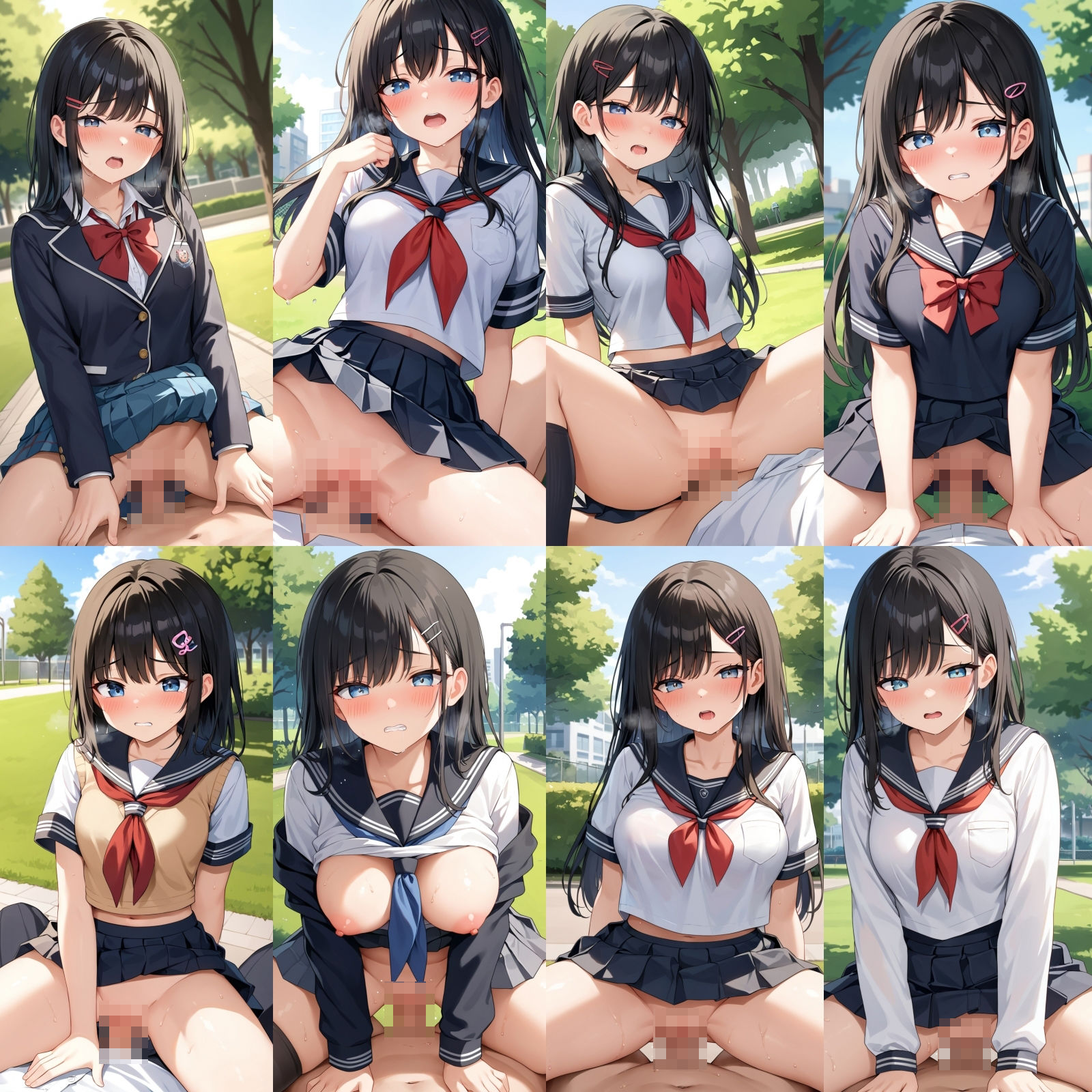 彼女と公園でエッチ【500枚】 サンプル7ページ目