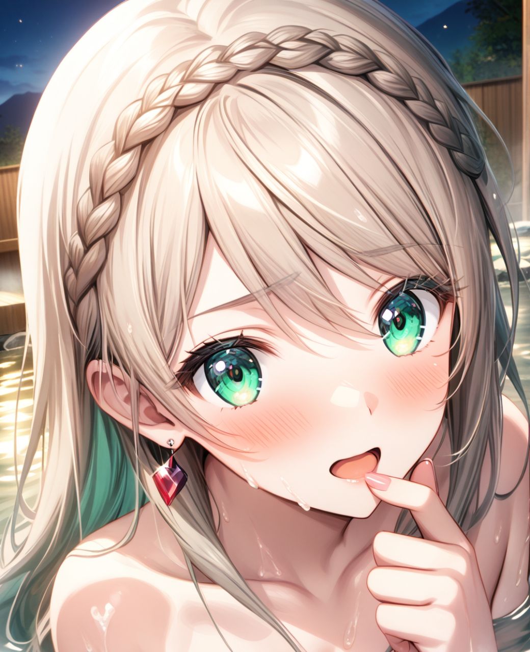 美少女羞恥 白濁デコレ・エレイン・オーク〇ール（黎の軌跡） サンプル9ページ目