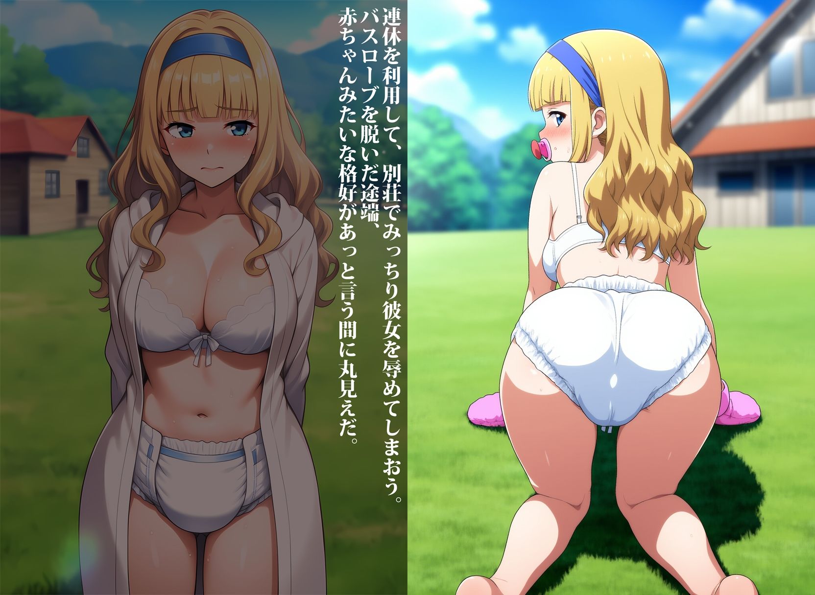 失禁令嬢〜生意気お嬢様をお漏らし調教で躾けます！〜 サンプル8ページ目