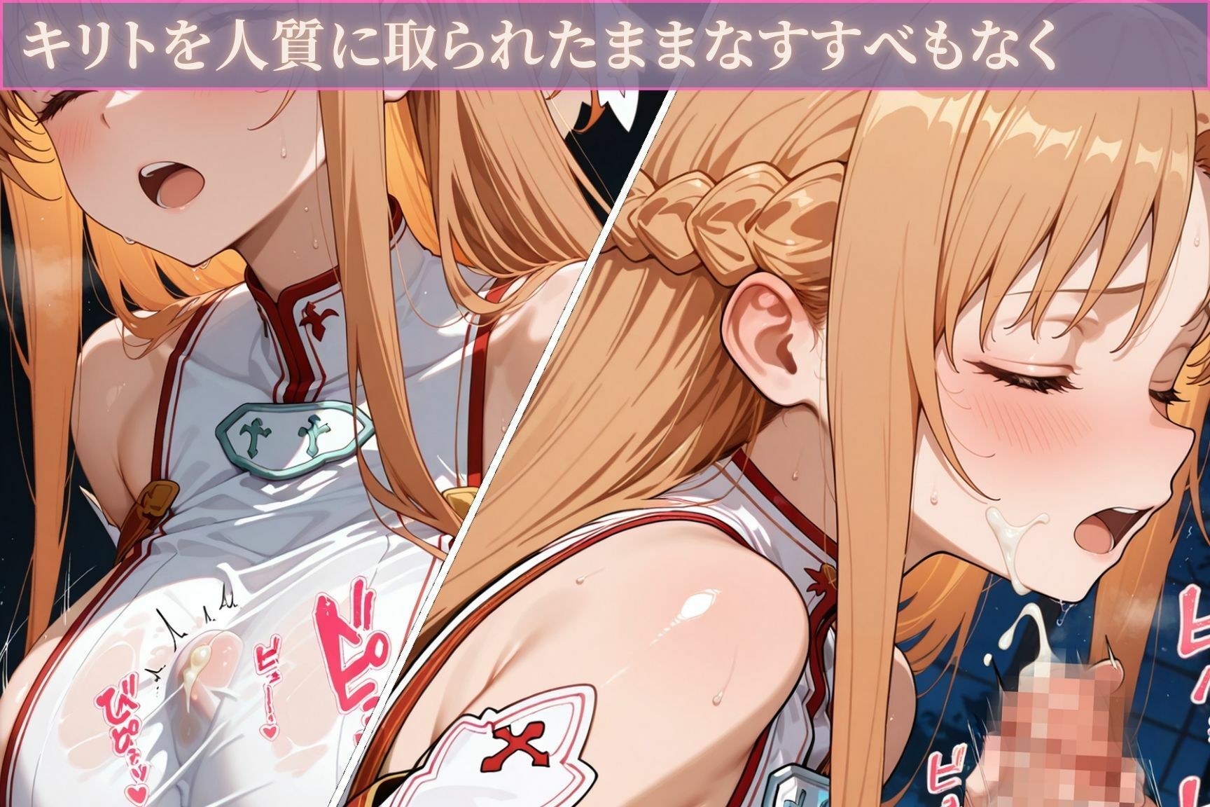 SAOアスナ恥辱調教 サンプル2ページ目
