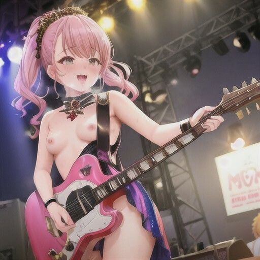 （裏）人気アイドルのエロライブ  ピンク髪ちゃん編 サンプル1ページ目