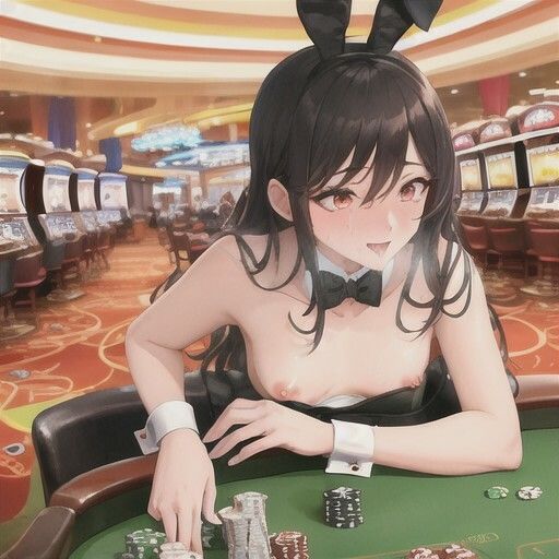 えっちなバニーガール  黒髪ちゃん編 サンプル4ページ目