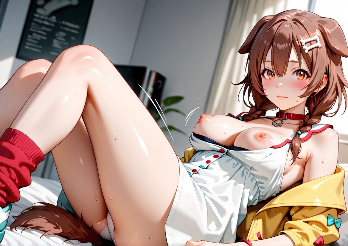 俺の戌◯ころねが寝取られた サンプル2ページ目