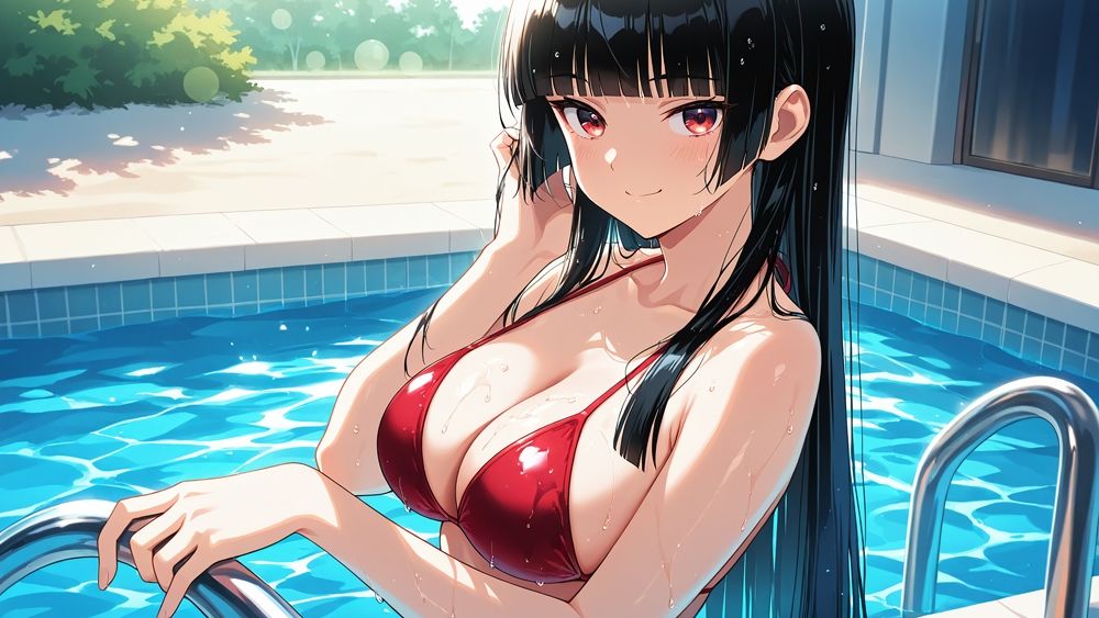 爆乳金髪グラドルと高慢黒髪モデルが撮影で蕩け顔絶頂種付け【400枚収録】【4K】【FANZA専売】 サンプル2ページ目