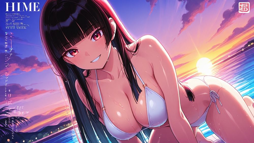 爆乳黒髪モデルと清楚茶髪グラドルの秘密個人撮影で悶絶淫乱化【350枚収録】【4K】【FANZA専売】 サンプル2ページ目