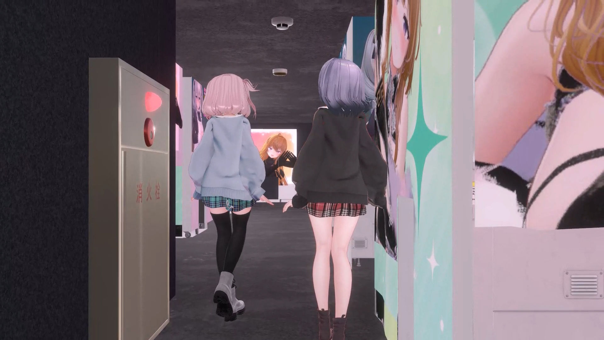 【4KVR】プリクラ落書きコーナーに夢中になっている後ろから サンプル7ページ目