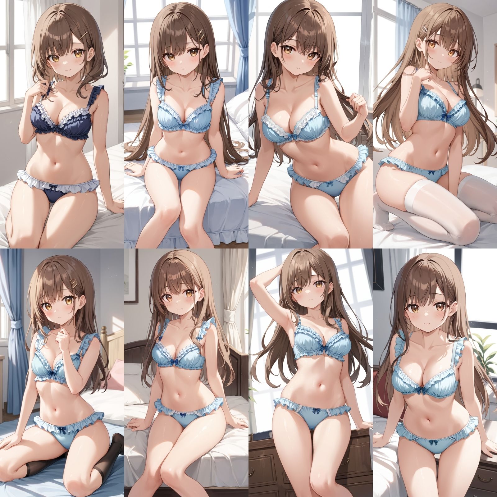 フリフリの下着で誘惑してくる彼女2【500枚】 サンプル2ページ目