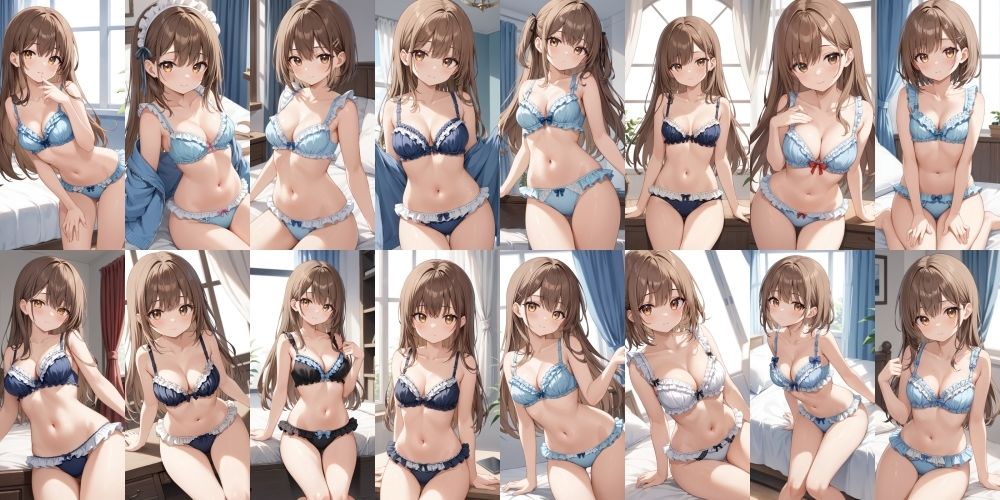 フリフリの下着で誘惑してくる彼女2【500枚】 サンプル4ページ目