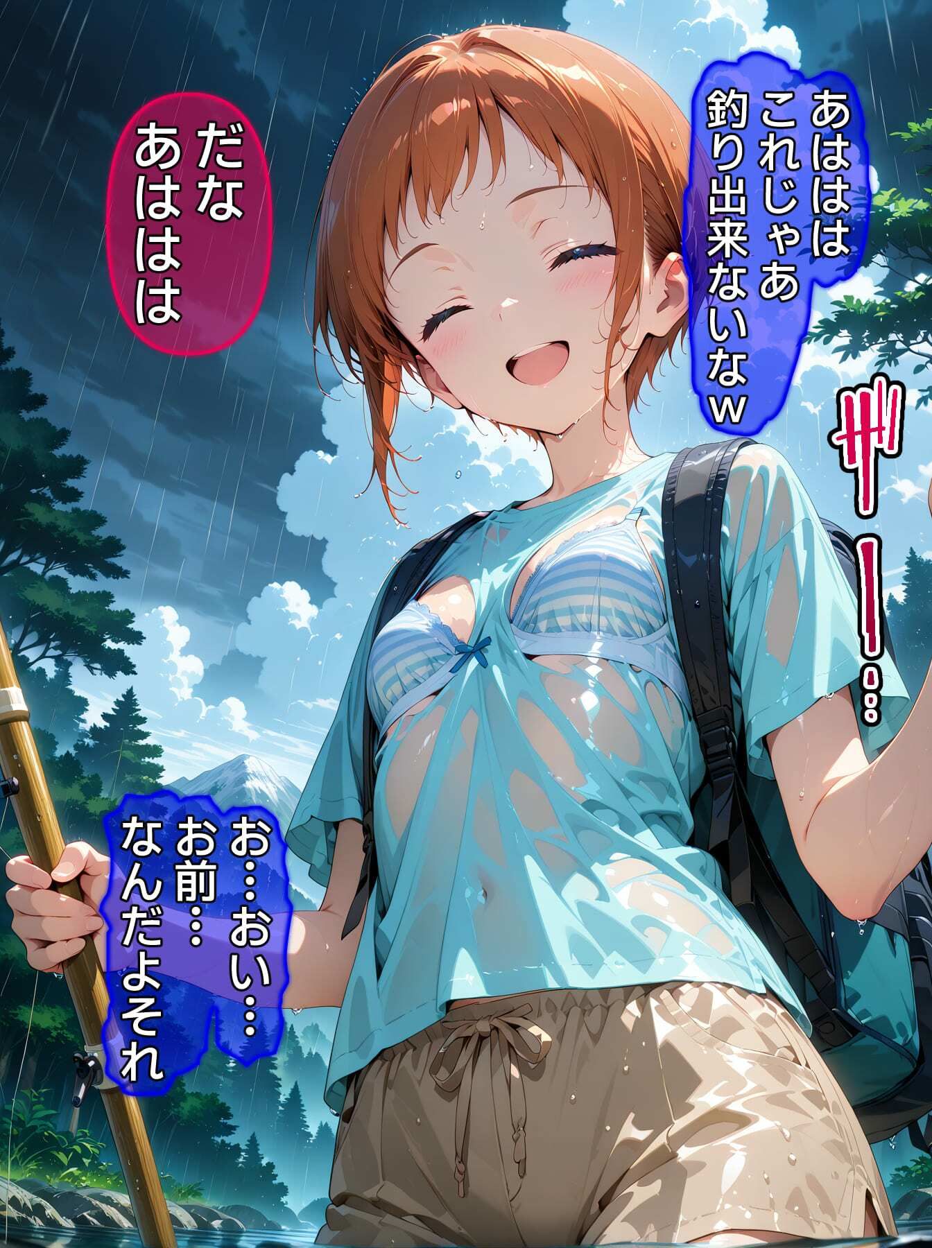 【CG】びしょ濡レ●プ07 サンプル6ページ目