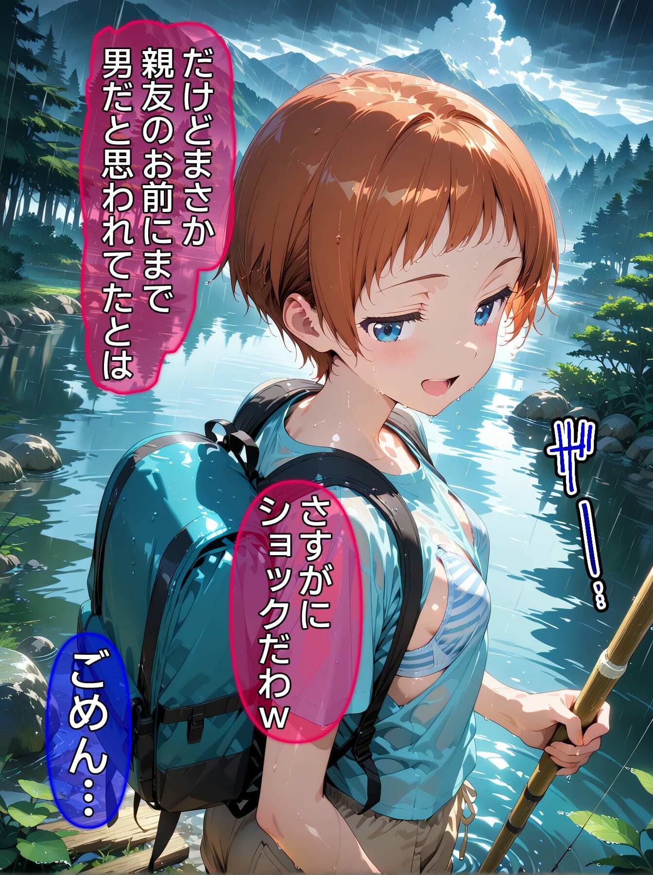 【CG】びしょ濡レ●プ07 サンプル10ページ目