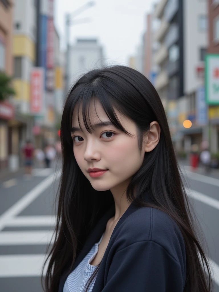 美女近影 街中編 サンプル1ページ目
