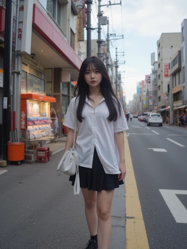 美女近影 街中編 サンプル5ページ目