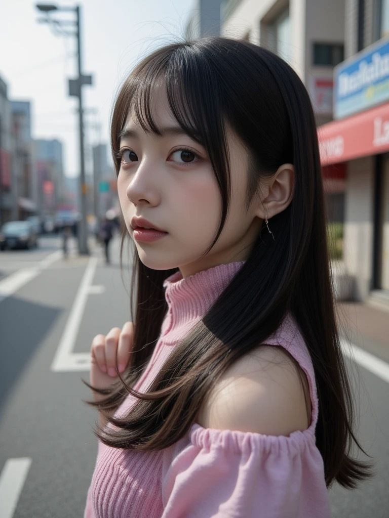美女近影 街中編 サンプル7ページ目