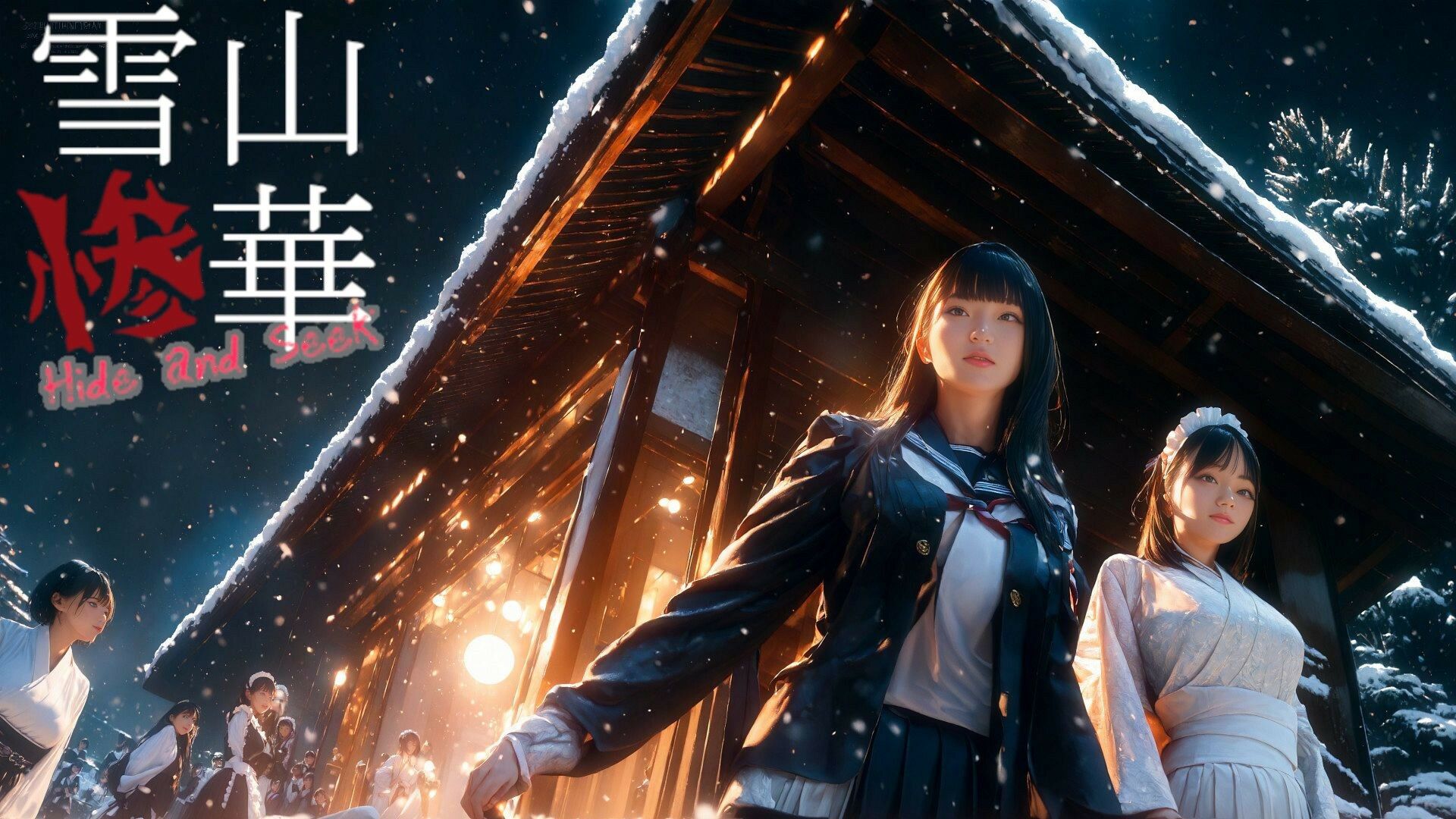 雪山惨華 - Hide and Seek - サンプル1ページ目