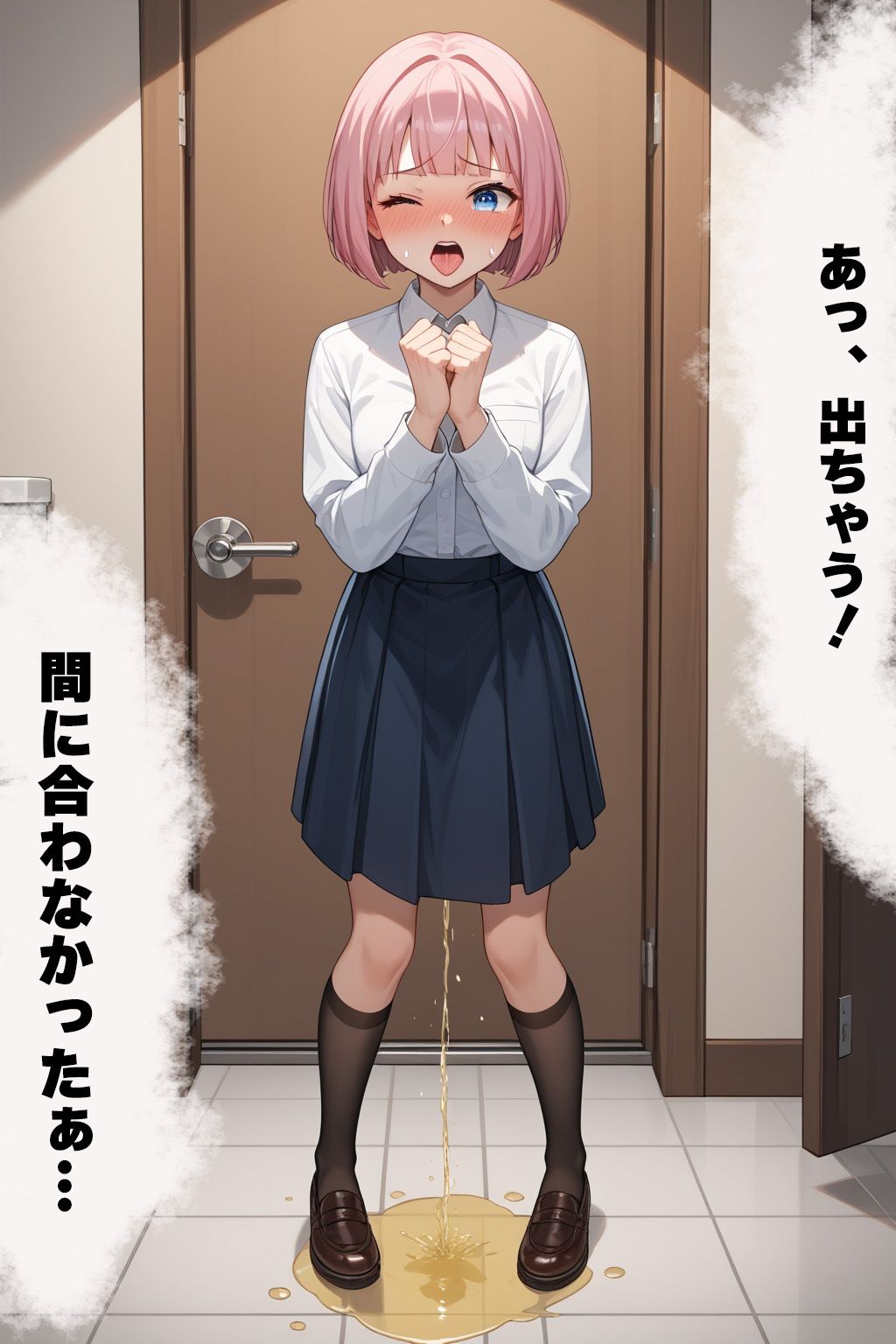 いけないお漏らし学園 サンプル6ページ目
