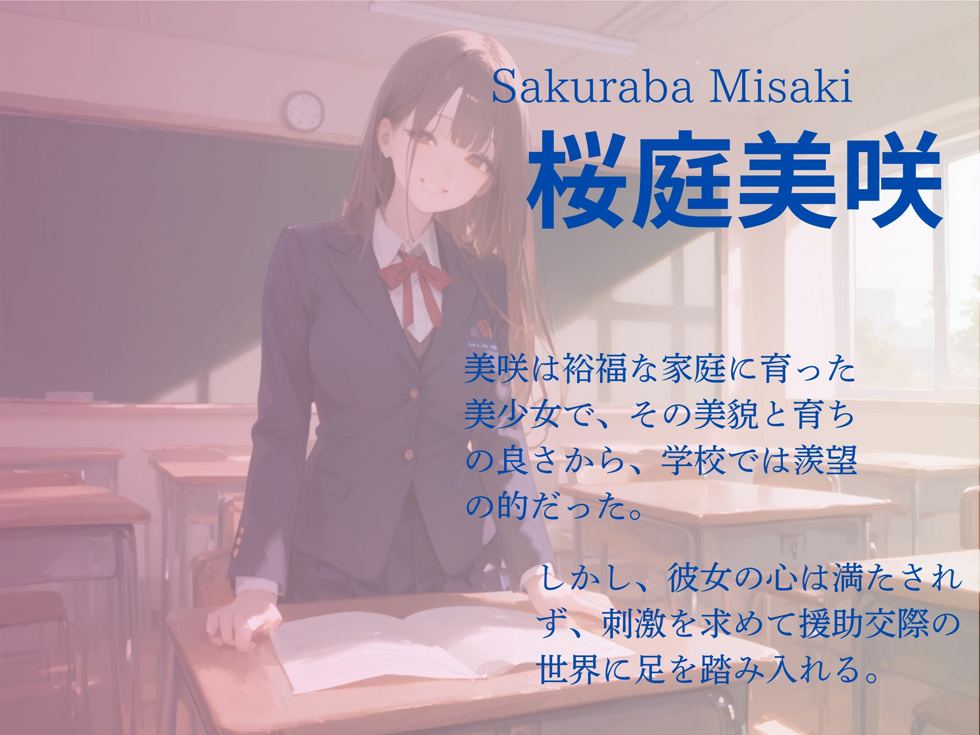 お嬢様女子校生の援交記録 サンプル1ページ目