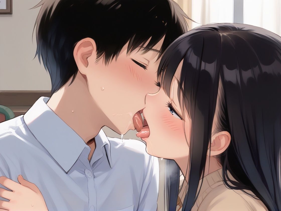 巨乳に育った女子校生の妹に中出ししてしまった件 サンプル1ページ目