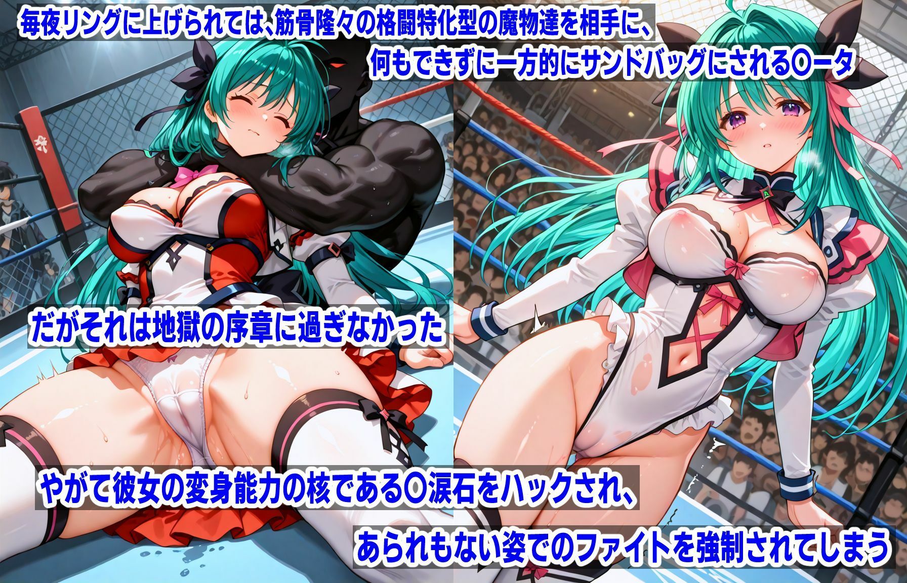 AI敗北少女CG集vol.11 魔法戦〇レムティア〇ータ陥落 サンプル3ページ目