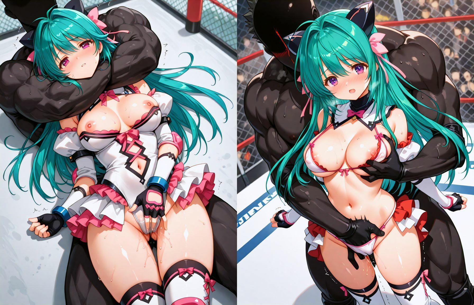 AI敗北少女CG集vol.11 魔法戦〇レムティア〇ータ陥落 サンプル6ページ目