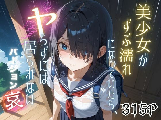 美少女がずぶ濡れになっていたら、ヤらずにはいられない バージョン【哀】