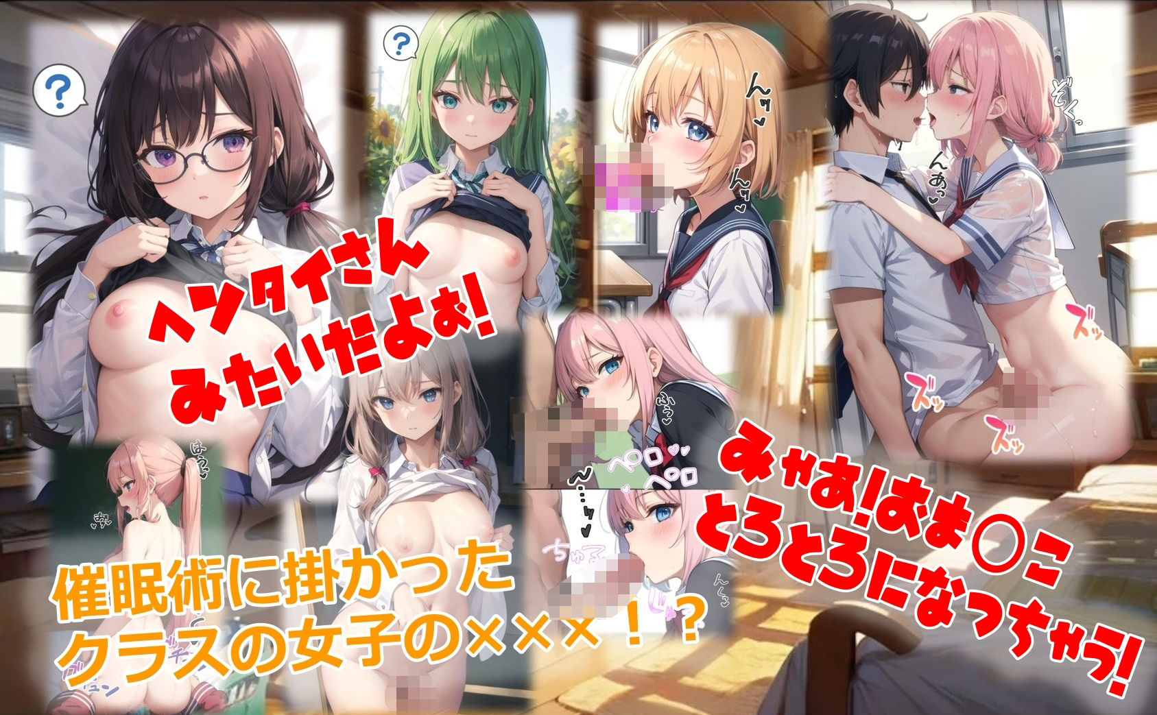 俺のクラスの女子全員が変態教師にサイミンされてた件 サンプル2ページ目