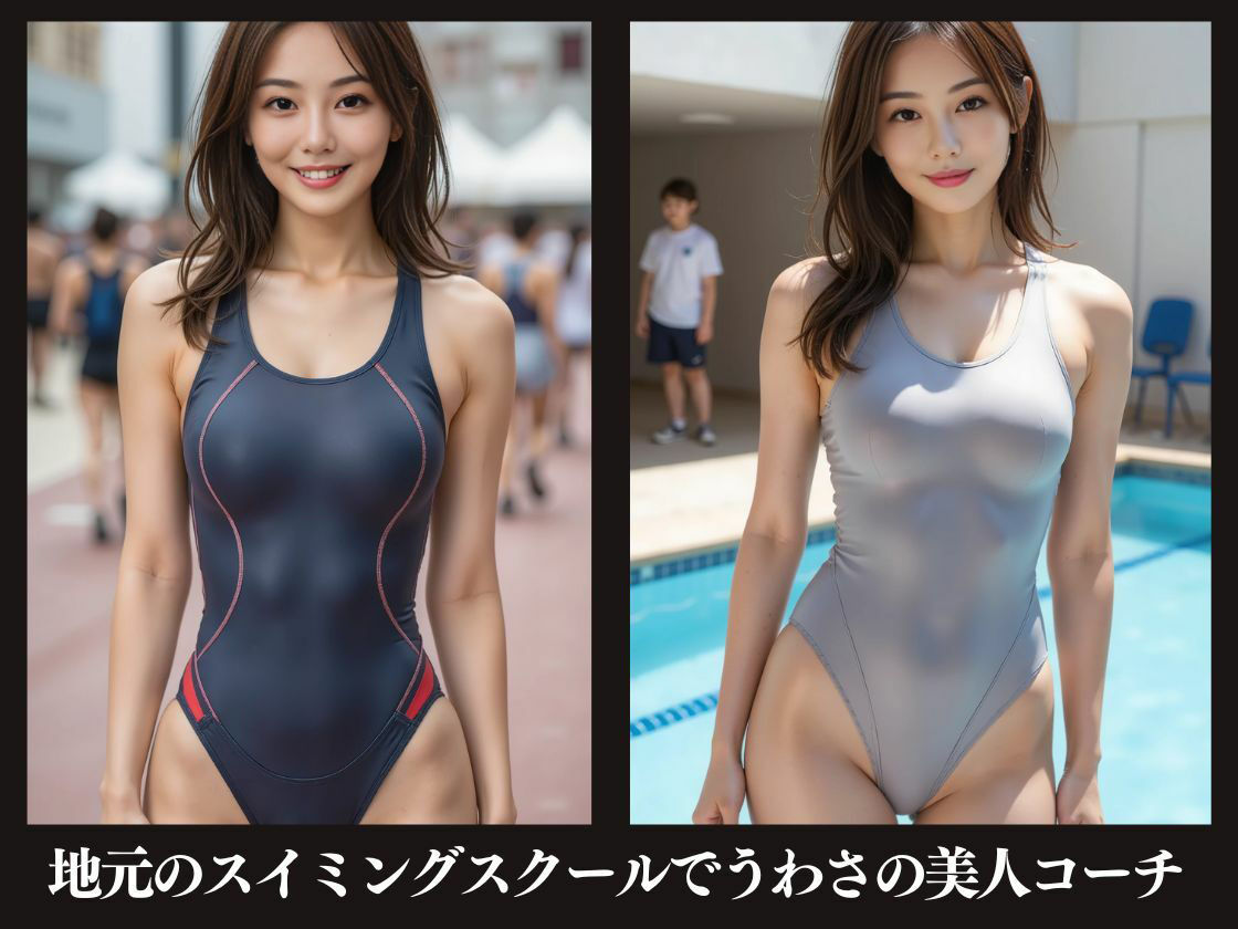 人気美人水泳コーチ HONOKAさん サンプル1ページ目