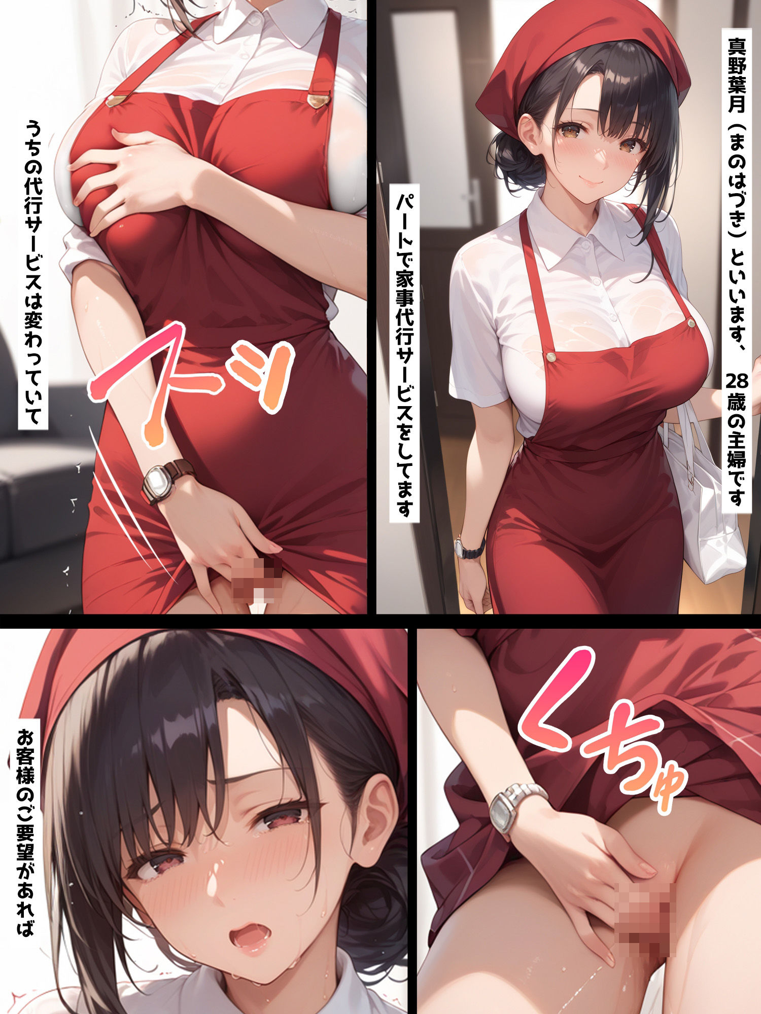 爆乳ミセス 家事代行編 vol.11【セリフ入有】 サンプル1ページ目