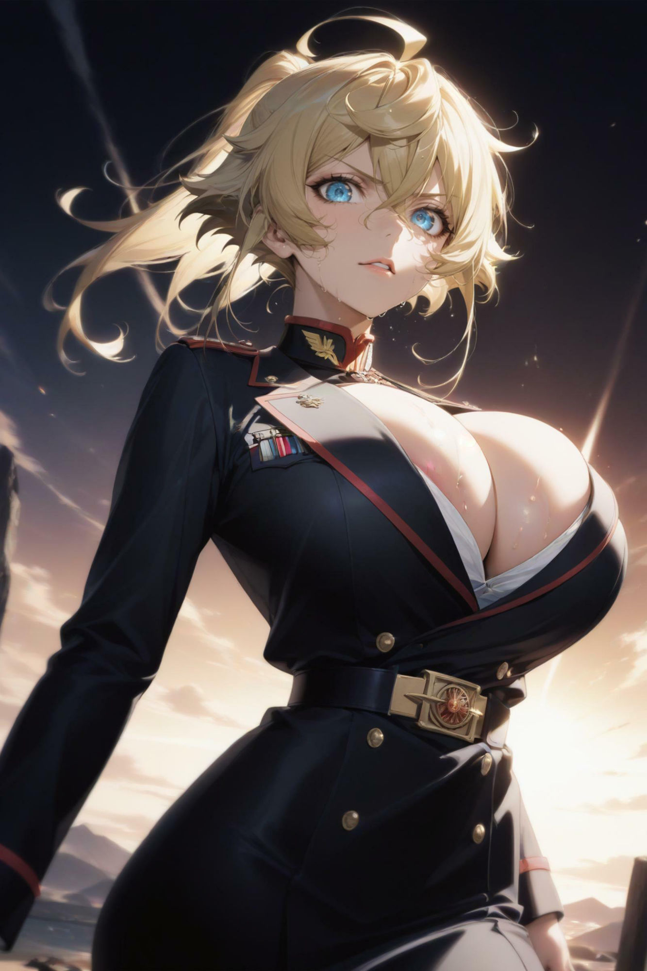 爆乳×ターニャ・デ〇レチャフ サンプル1ページ目