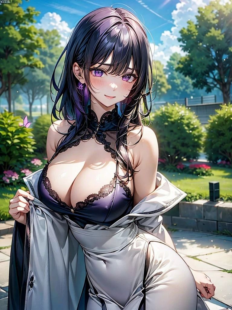 蝶が似合う、圧倒的な美とスタイル【イラスト集】 サンプル4ページ目