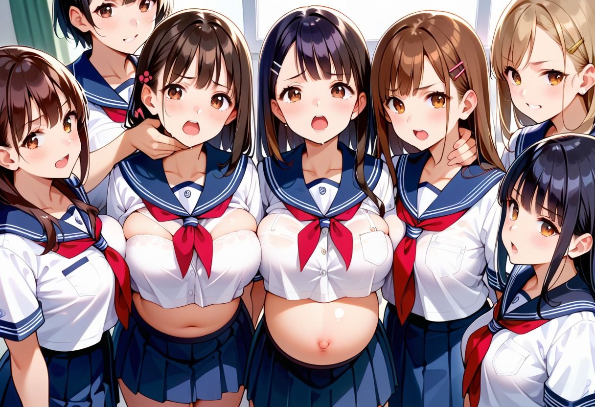 おっぱい学園妊活 サンプル2ページ目
