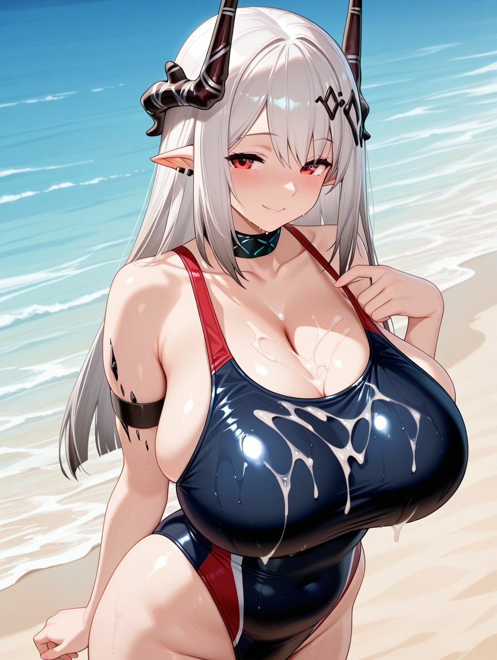 巨乳ムチムチ傭兵 サンプル1ページ目